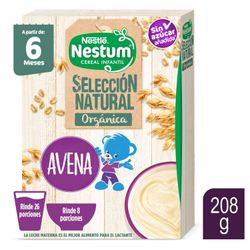 Cereal Infantil Nestum Avena Orgánica 208 g