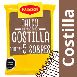 Caldo en Polvo Maggi Costilla 35 g 5 Sobres de 7 g