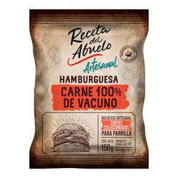 Hamburguesa de Vacuno Receta del Abuelo Artesanal 150 g