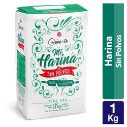 Harina Cuisine & Co Sin Polvos de Hornear 1 kg