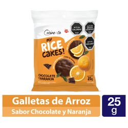 Galleta de Arroz Cuisine & Co con Chocolate y Naranja 25 g