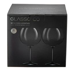 Set 4 Copas Glasso Aperitivo
