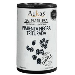 Sal Parrillera Aukas Pimienta Triturada 500 g
