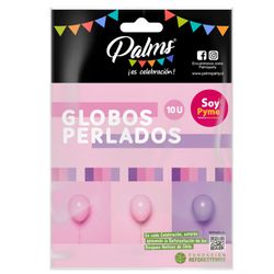 Set de 10 Globos Perlados