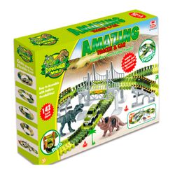 Set Pista Dinosaurios 142 piezas