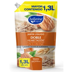 Jabón Líquido Ballerina Avena Almendra 1.3 L