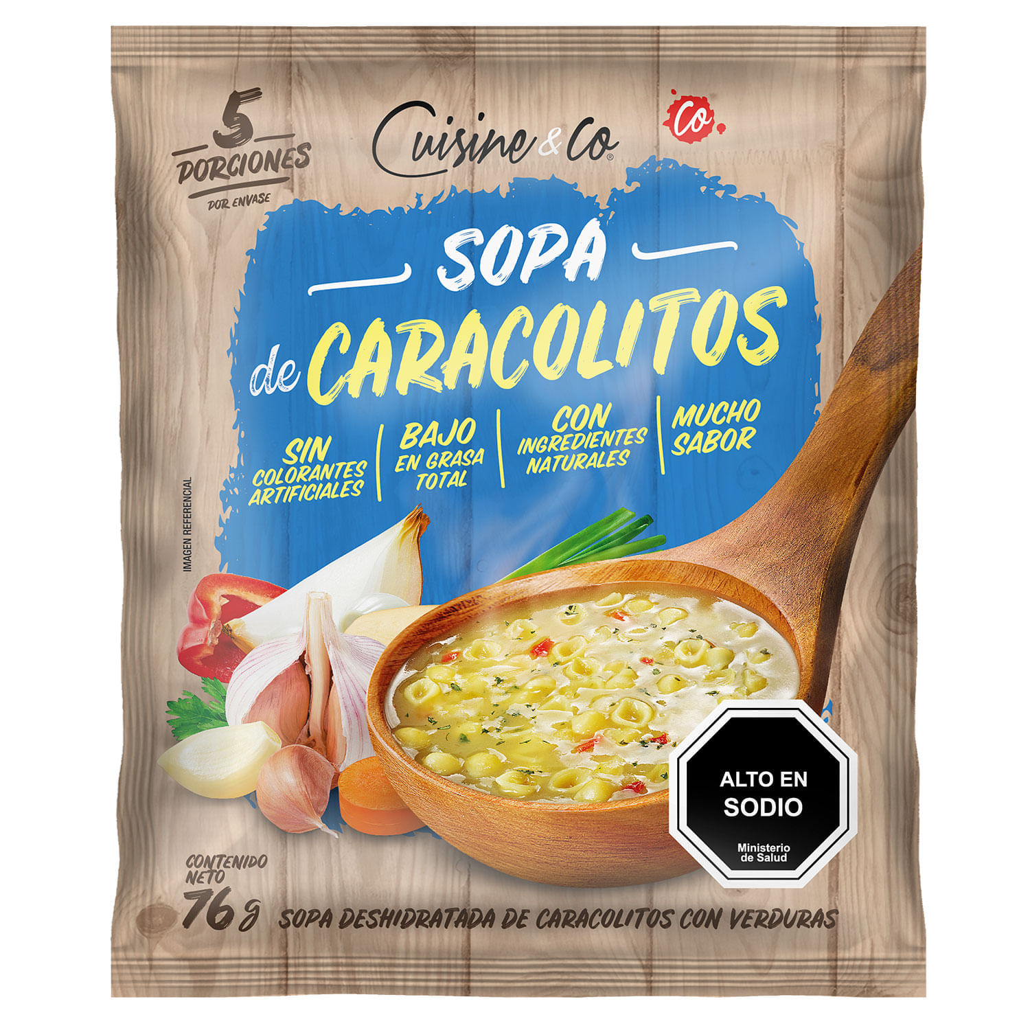 Sopa Caracolitos 76 g