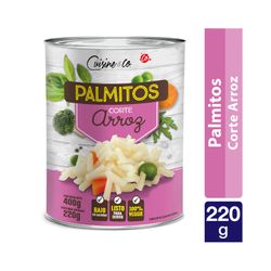 Palmitos Corte Arroz 220 g drenado