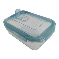 Contenedor Hermético Vidrio Rectangular 730 ml