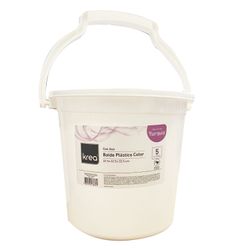 Balde Plástico con Asa 5 L