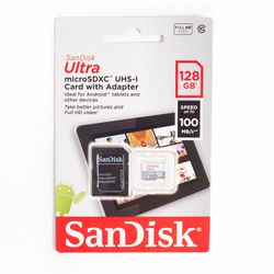 Micro SDHC Ultra Sandisk 128 GB USH-I