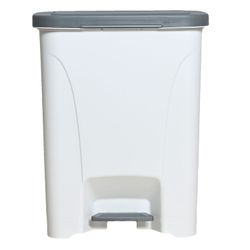 Basurero Pedal Plástico Vertical 37 x 29.5 x 46.5 cm -25 L
