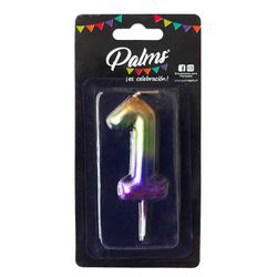 Vela Arcoíris Palms Número 1