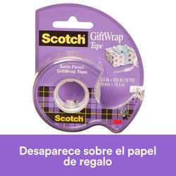 Cinta de Regalos Scotch 19 mm x 16.7 M