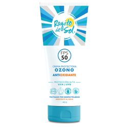 Bloqueador Solar Rayito de Sol Ozono Antioxidante F50 190 g
