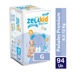 Pañales Zeukid Premium Talla G 94 un.