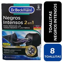 Toallitas Renovadoras de Negros Dr. Beckmann 8 un.