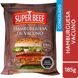 Hamburguesa de Vacuno Super Beef 185 g
