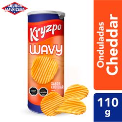 Papas Fritas Kryzpo Wavy Cheddar 110 g