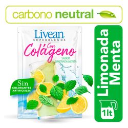 Jugo en Polvo Livean Colágeno Limón Menta 7 g