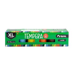 Témperas 12 Colores Torre XL 22 ml