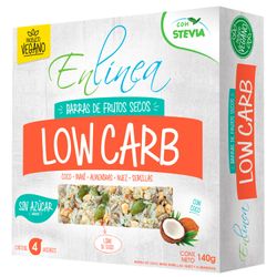 Barra Low Carb En Línea Coco 140 g 4 un.