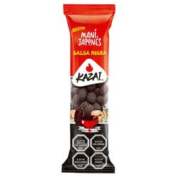 Maní Japonés Kazai Salsa Negra 80 g