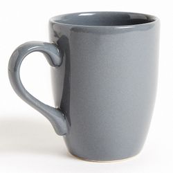 Mug Cerámica Gris Oscuro 360 cc