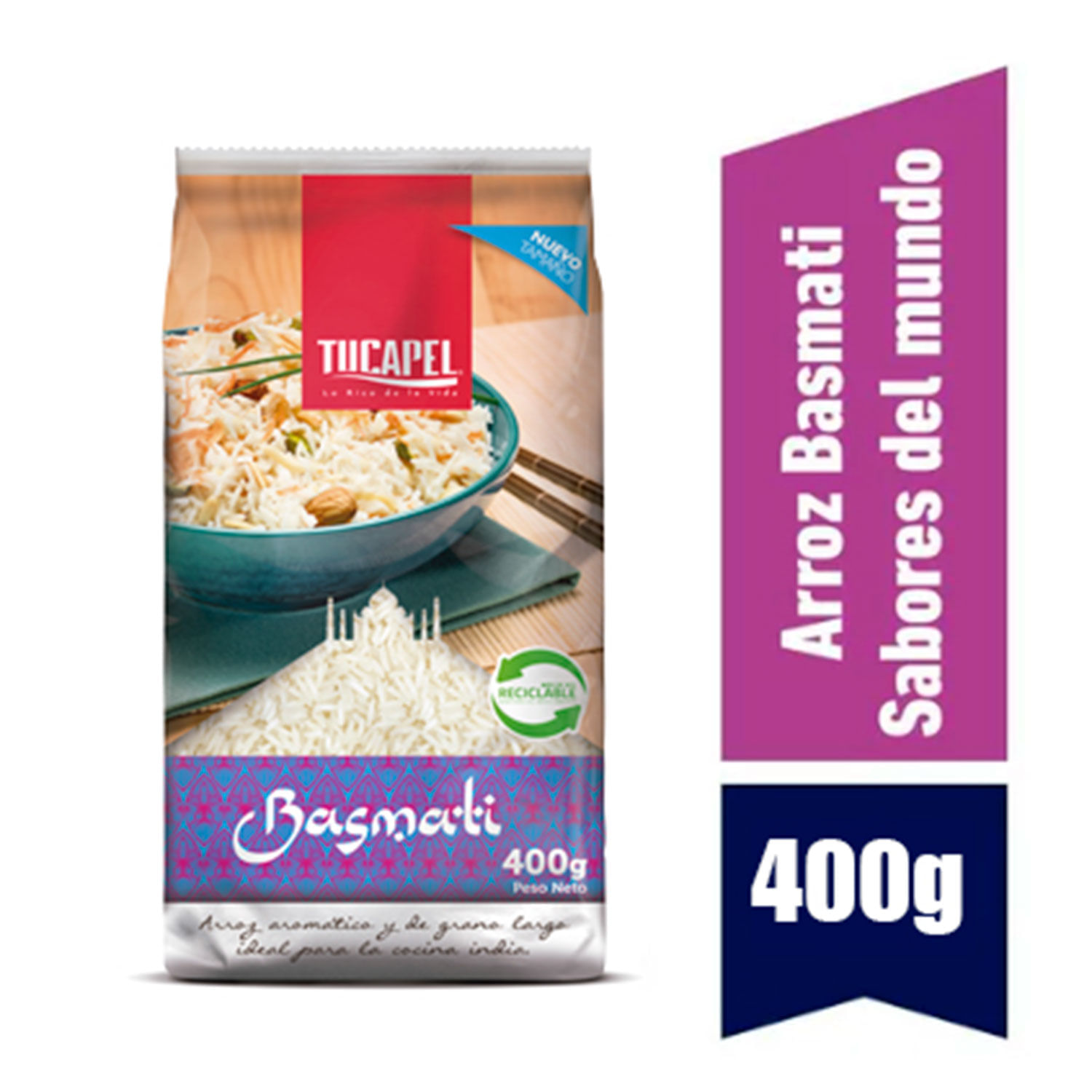 Arroz Basmati Tucapel 400 g