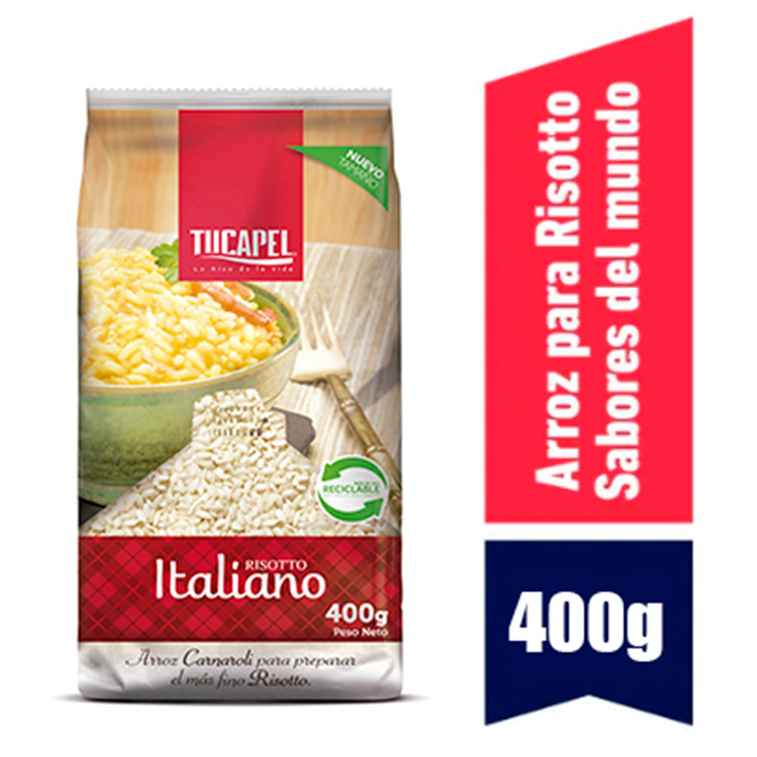 Arroz Risotto Tucapel Italiano 400 g