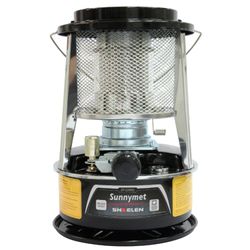 Estufa Parafina de Mecha Sindelen Sunnymet EP520 5.4 L Negra 360°