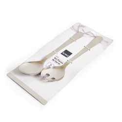 Set 2 Piezas de Servir Acero