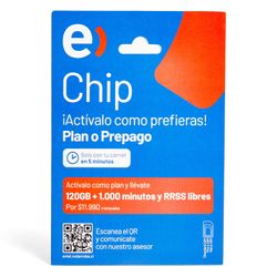 Chip Prepago Entel Arroba