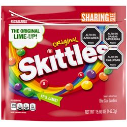 Caramelos Masticables Skittles Sabor Original 442 g