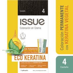 Tintura Issue Eco Keratina N°4 Castaño