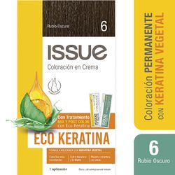 Tintura Issue Eco Keratina N°6 Rubio Oscuro