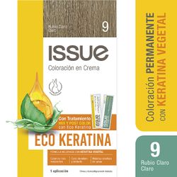 Tintura Issue Eco Keratina N°9 Rubio Claro