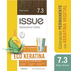 Tintura Issue Eco Keratina N°7.3 Rubio Dorado