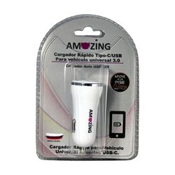 Cargador Rápido para Vehículos Puerto-C