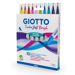 Marcador Giotto Punta Pincel Soft Brush