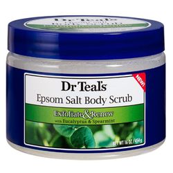 Exfoliante Corporal Dr. Teal's Eucalipto 454 g