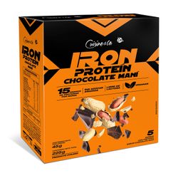 Barra Proteína Cuisine & Co Vegana Chocolate Maní 5 un.