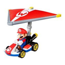 Hot Wheels Mario Kart Personaes con Glider