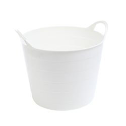 Cesto Lavandería Flexible Blanco