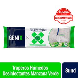 Trapero Húmedo Igenix Manzana Verde 8 un.