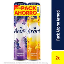 Pack Desodorante Ambiental Arom 225 g 2 un.