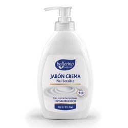 Jabón Crema Ballerina Piel Sensible 350 ml