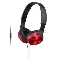 Audífonos Sony Over Head Zx310Ap Rojo con Micrófono