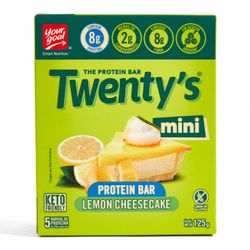 Barra Proteína Your Goal Twentys Mini Lemon 5 un.