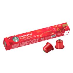 Café Cápsulas Starbucks para Nespresso Toffee Nut 10 un.